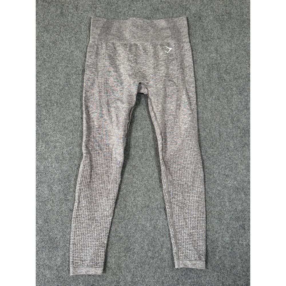 Gymshark Vital Seamless Leggings Women's Medium Grey Marl High Waist Workout